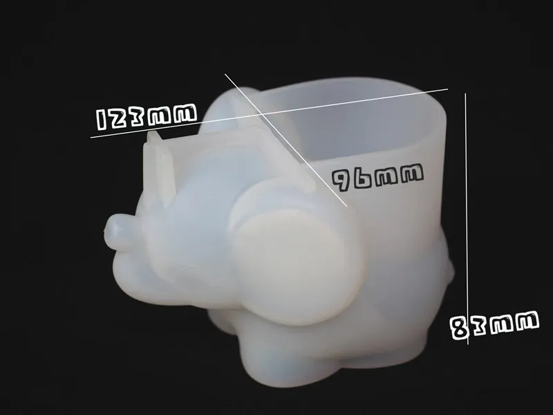 Силиконовая Прозрачная зеркальная форма сделай сам коробка для хранения в виде