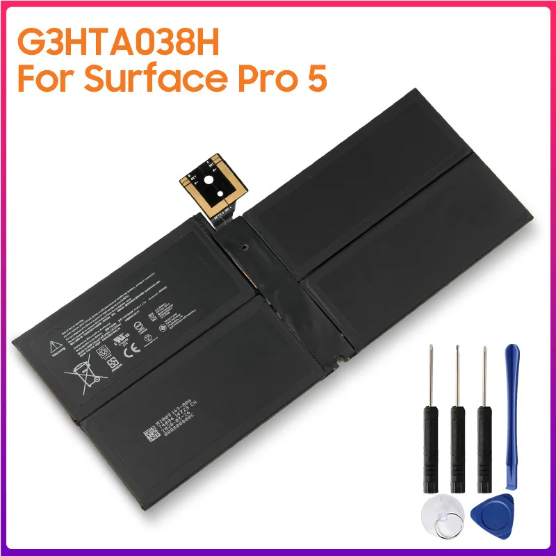 Оригинальный аккумулятор G3HTA038H для Microsoft Surface Pro 5 Pro5 DYNM02 6 Pro6 оригинальный планшета