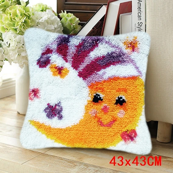 diy animal series exquisite coarse wool cross stitch carpet embroidery 3d segment embroidery pillow handmade material package free global shipping