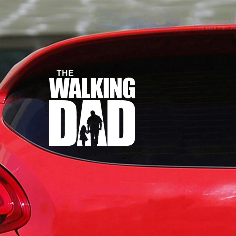 CK20849# наклейки на авто The Walking Dad водонепроницаемые машину наклейка для
