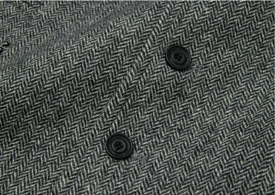 Рисунок 2 - Мужской твидовый шерстяной жилет