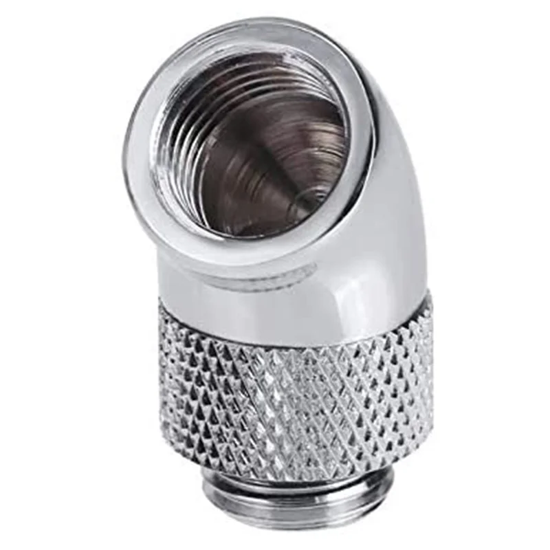 G1/4 Inch Male to Female Extender Fitting 4-Pack 45 Degree Rotary | Компьютеры и офис