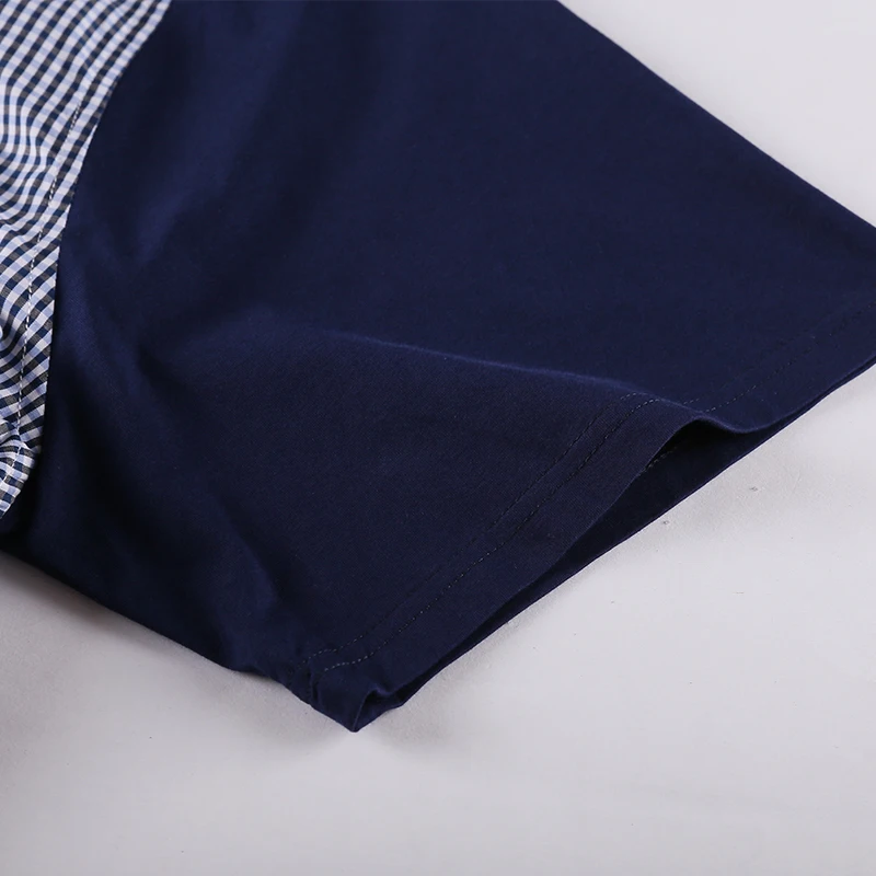 10XL 8XL 6XL 5XL хлопковое мужское платье с коротким рукавом рубашки модные