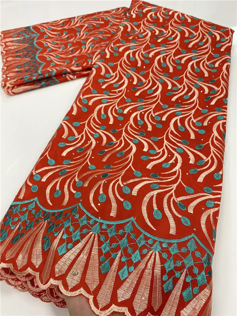 

NIAI High Quality 100% Cotton Embroidery Lace Fabric Swiss Voile Lace In Switzerland For Wedding Dress XY3532B-1