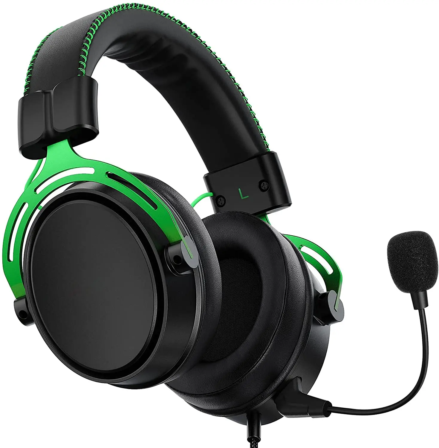 

Soulsens Air SE PS4 Gaming Headphones 7.1 Surround Sound Wired Headphone with Noise Cancelling Mic for PS4 PS5 Xbox One Switch