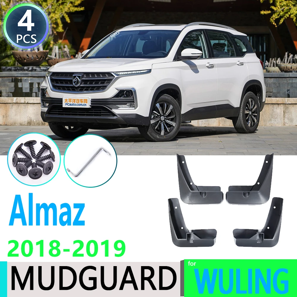 

for Wuling Almaz Baojun 530 Chevrolet Captiva MG Hector 2018 2019 Fender Mudguard Mud Flaps Guard Splash Flap Car Accessories