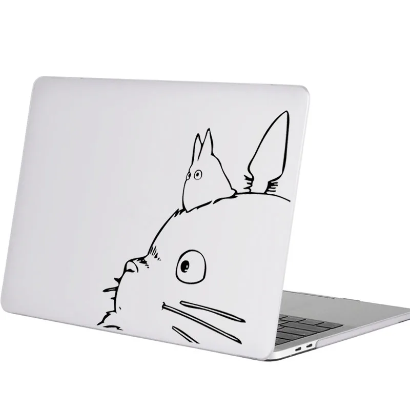 Наклейка для ноутбука Totoro Apple Macbook Pro Air Retina 11 12 13 14 15 дюймов HP Mac Book Skin декоративная