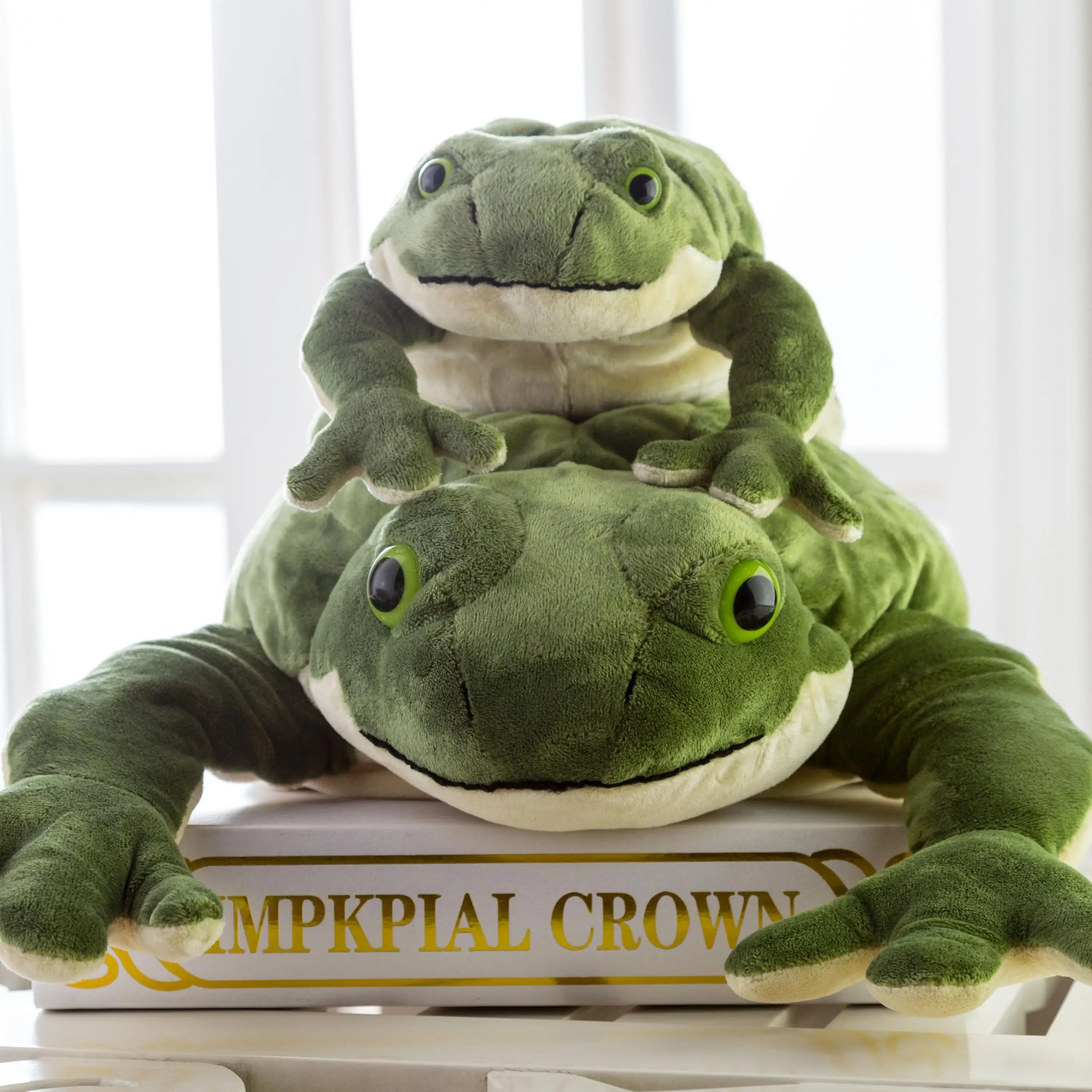 Kawaii Frog Plush Sonic Huggy Wuggy Kids Toys Stuffed Soft Toy Animal Doll for Baby Doll