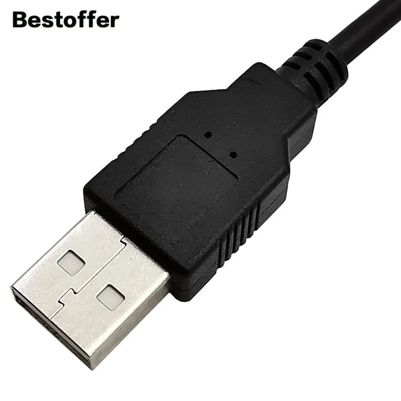 USB 2.0 A Male to 3.1 Type-C and Micro 5P 2 in 1 Charging Charger Black Cable Cord | Электроника