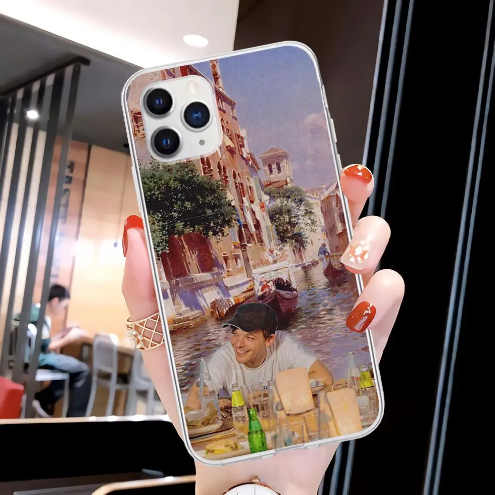 

Singer 1D Louis Tomlinson Transparent Cell Phone Cover Clear Case For Huawei P20 P40 Lite P30 Pro P Smart 2019 Nova 3e 6 Se