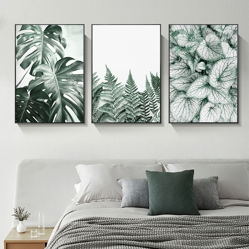 

Plant Leaf Poster Canvas Painting Nordic Wall Art Print Botanic Modern Picture For Living Room On The Wall Home Decor