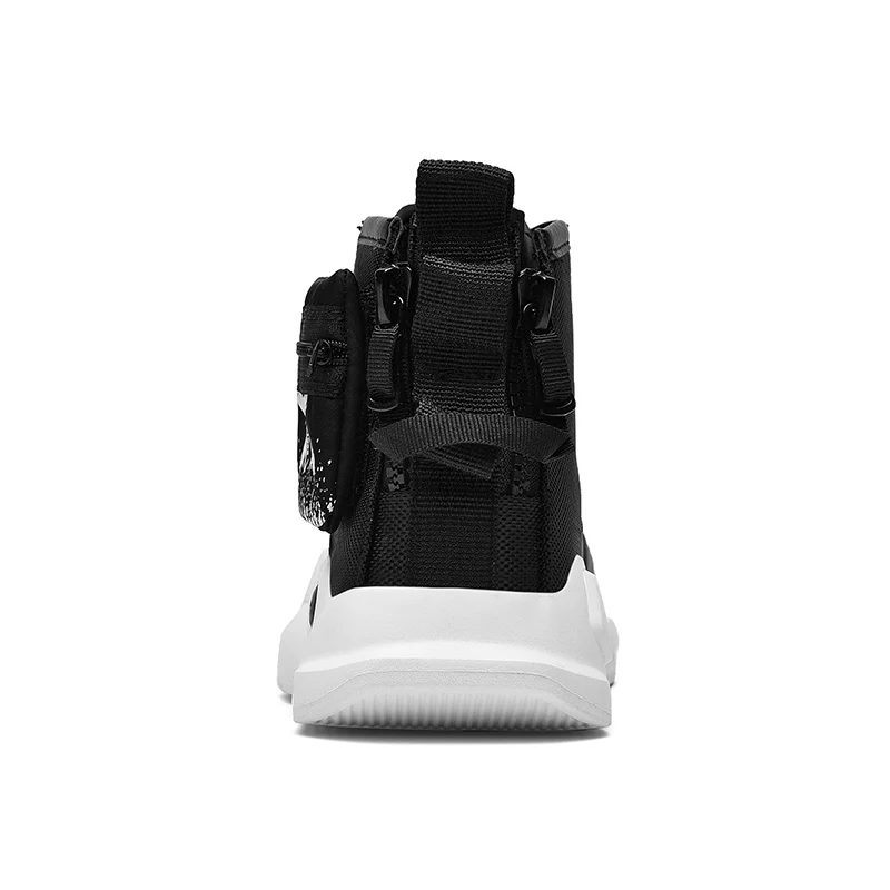 2020 трендовые высокие мужские повседневные туфли HUCDML на толстой подошве