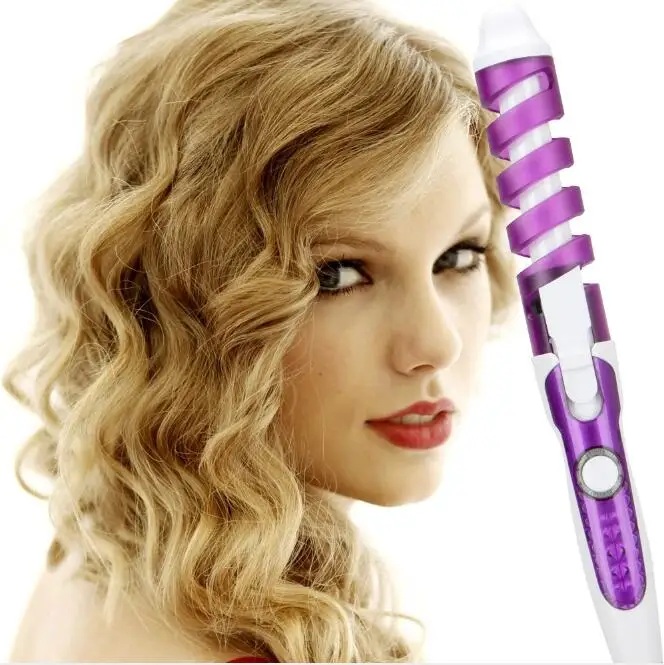 2019 профессиональная Волшебная Подкручивающая расческа для волос спиральная