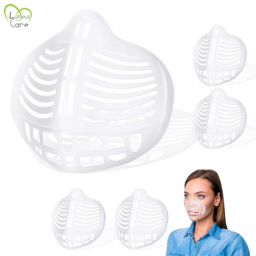 

10pcs/lot Mask Bracket Reusable Lipstick NonStick-up Mask Stand Inner Support Nose Increase Breathing Space Mask Holder