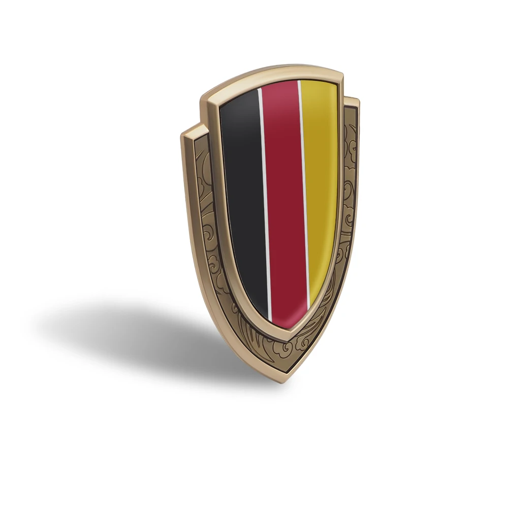 Наклейка на боковой кузов автомобиля 3d-наклейка с немецким флагом для Volkswagen VW