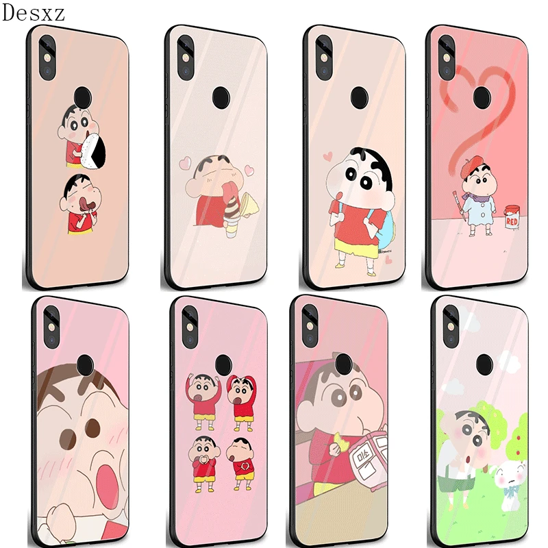 Мобильный телефон чехол из ТПУ Для Xiaomi mi Note7 5 6 Pro Poco F1 A1 A2 4X 5X 6X 9 Crayon Shin chan