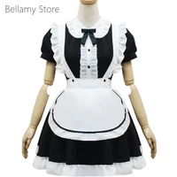 made for you hand made super popular cosplay costume black and white cute rabbit maid dress