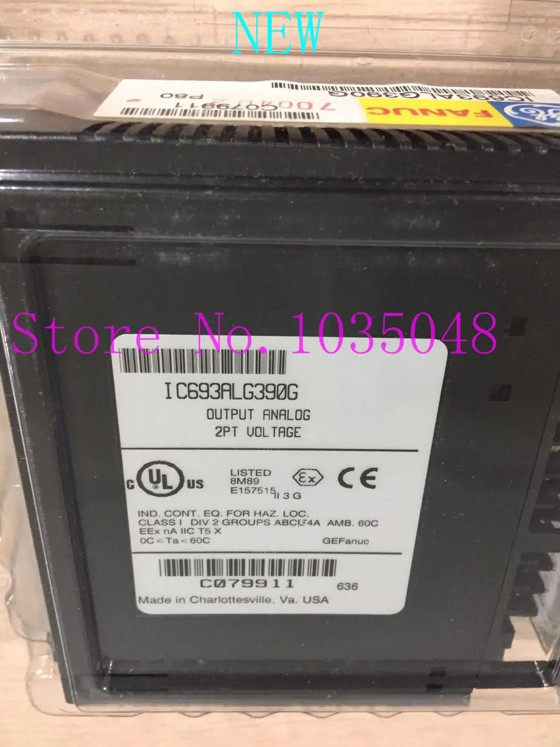 Новое и оригинальное приоритетное использование товара IC693ALG390G 1 шт. фотография