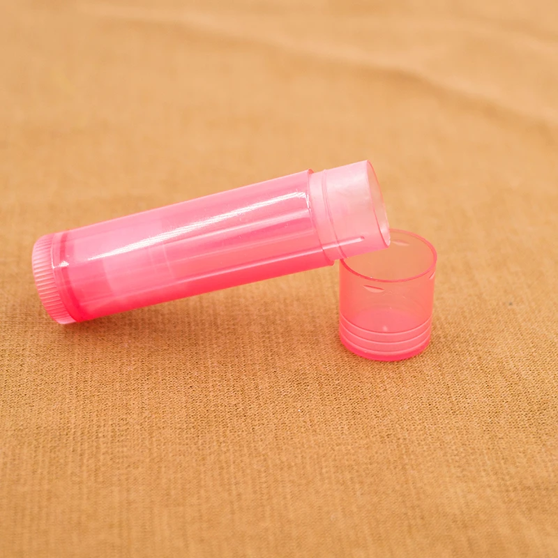 10 шт. 5g бальзам для губ пустой блеск трубки губная помада контейнеры аромат