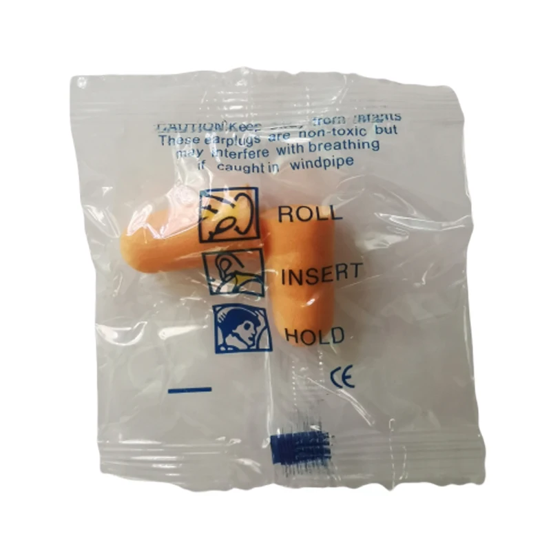 Мягкие звуконепроницаемые ушные вкладыши из полиуретана пенопластовые для сна