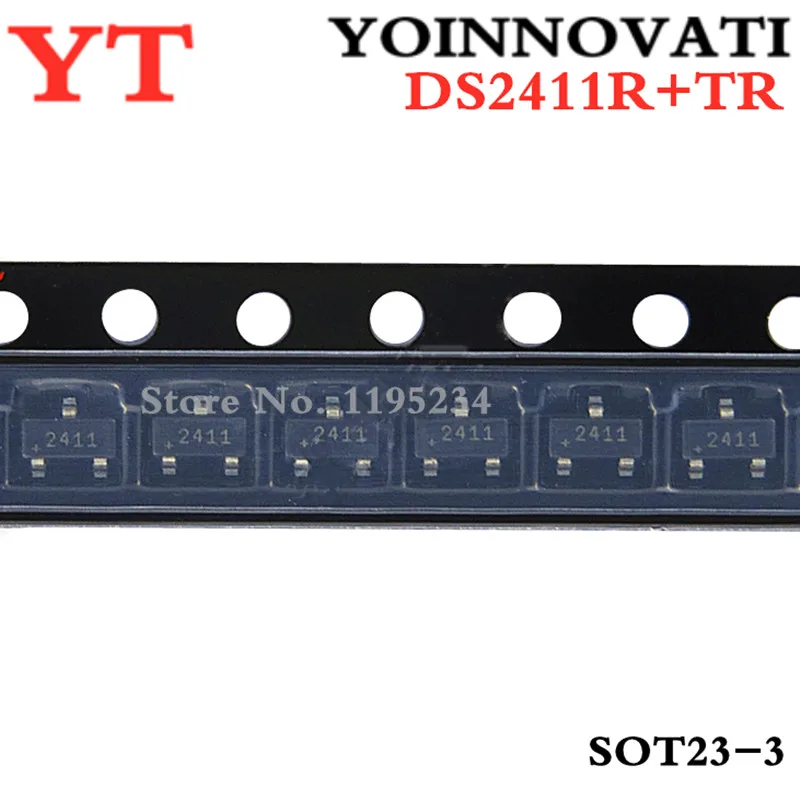 100 шт./лот DS2411R + TR DS2411R DS2411 2411 SOT-23 IC лучшее качество