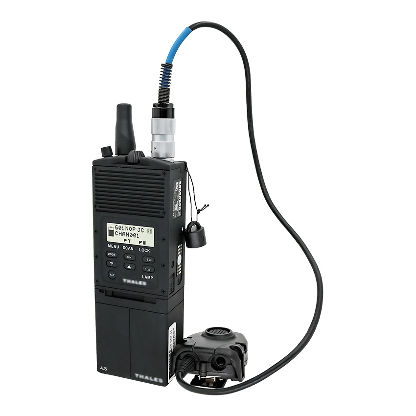 

AN/PRC 148 Military Radio Walkie-Talkie Virtual Model Tactical Dummy Case Tactical Headset adapter PRC148