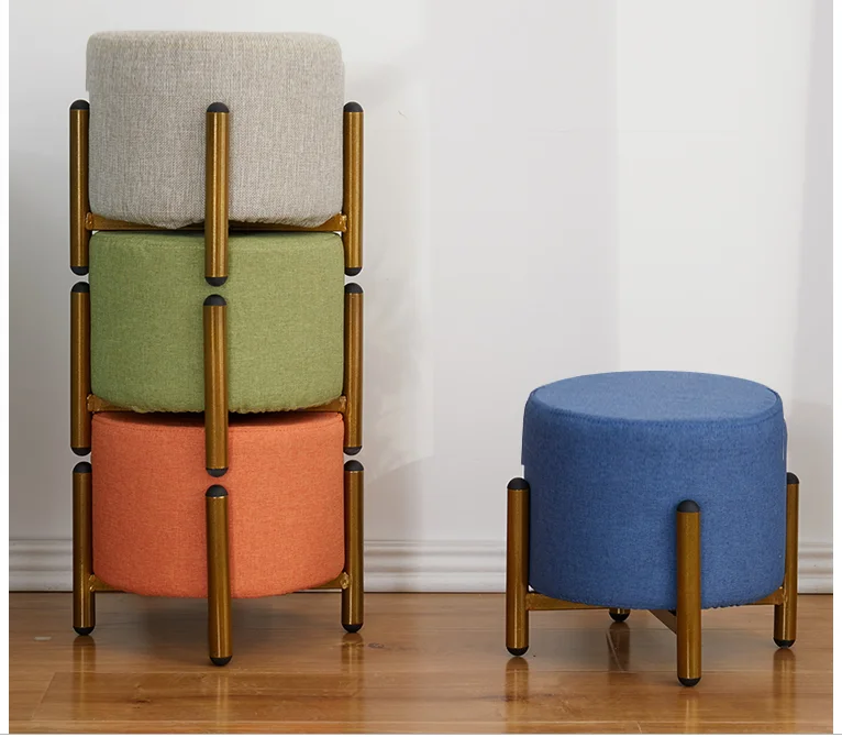 Маленький табурет для дома скамейка стул дивана гостиная чайный столик табуреты