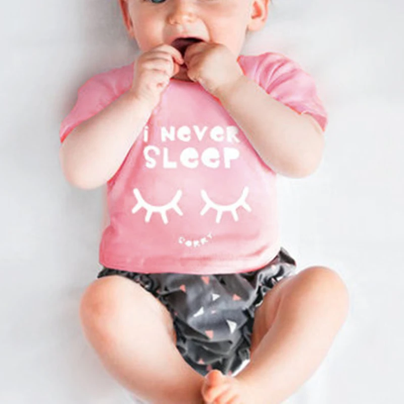 2018 комплект одежды для девочек изысканные комплекты розовая футболка с надписью