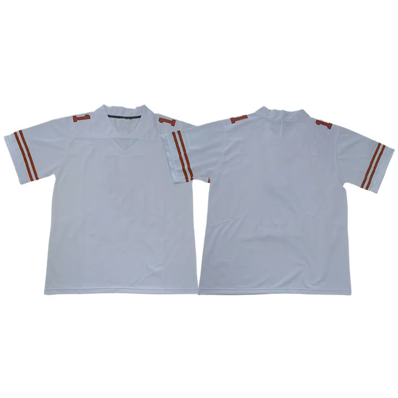 

Men's Customized Stitch Texass Collegiate Jersey American Football Fans Jerseys EHLINGER Sport Jersey