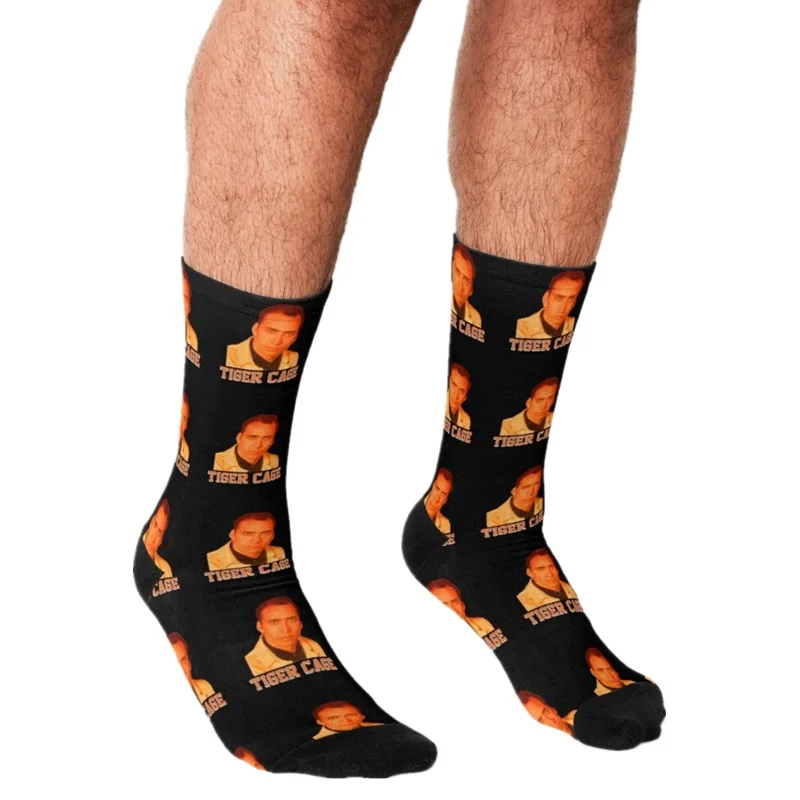 Носки мужские в стиле Харадзюку Смешные Короткие повседневные хип-хоп с принтом