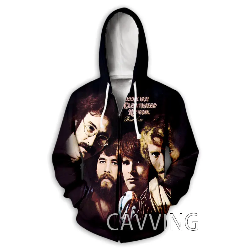 

Creedence Clearwater Revival 3D Print Clothes Streetwear Men Hoodies Sweatshirt Fashion Zip Hooded Long Sleeve Pullover Tops H02