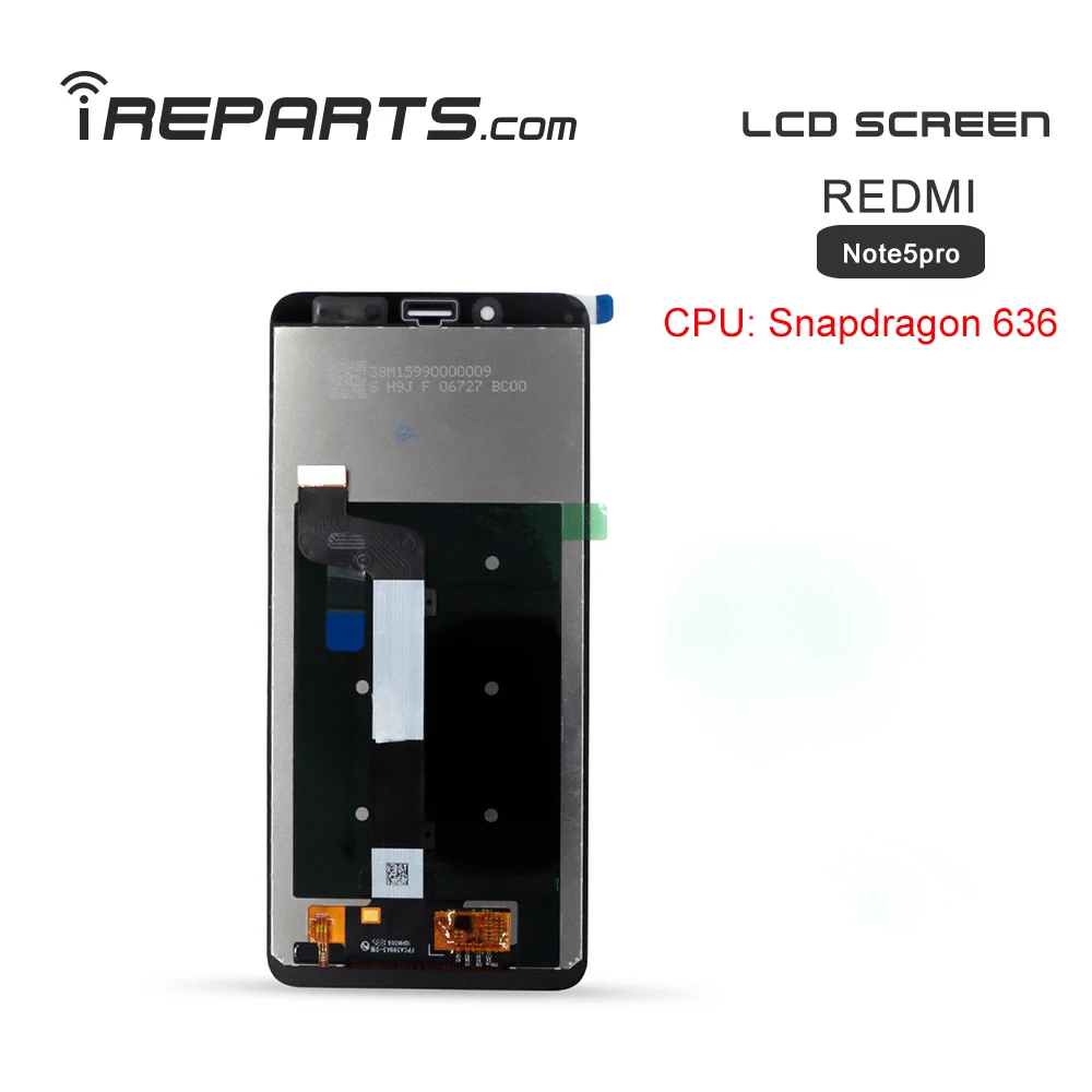 IREPARTS дисплей ЖК для Redmi Note5 Pro Замена Сенсорный экран Xiaomi Note 5 cpu Snapdrogan 636 +