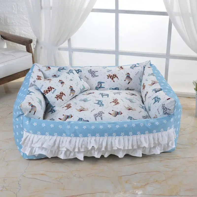 Всесезонная новая кровать для питомника осень зима Съемный и моющийся питомник