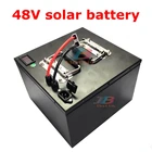 48V литиевой батареи установки на солнечной батарее 100Ah 200Ah выносливость использования в ночное время, с BMS для 10Kw панели солнечных батарей Инвертор + Зарядное устройство