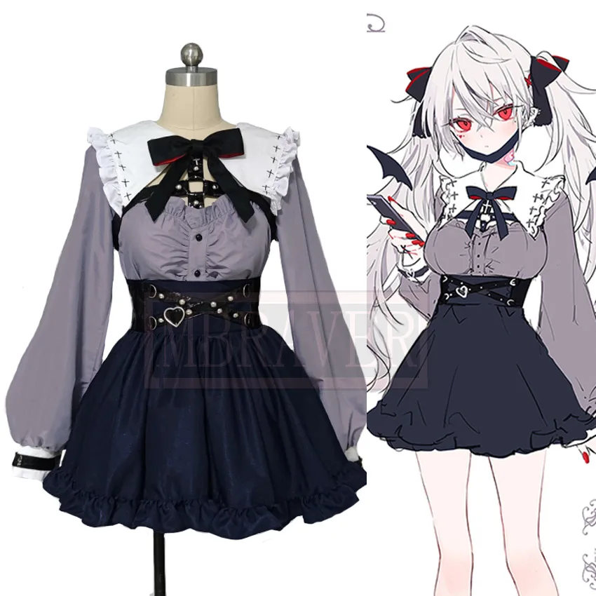 Аниме! VTuber Hololive Kuzuha секс трансферный Санья игровой костюм Косплей Костюм