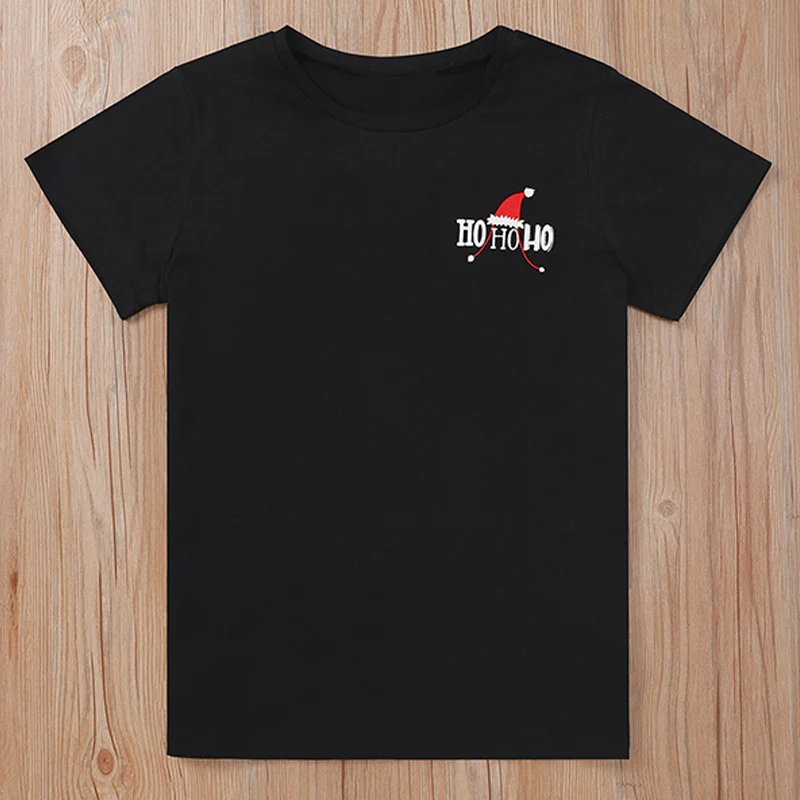 

Fashion Christmas Letter Funny Printed Round Neck Short Sleeve Women Tshirt Christmas Party Shirt Christmas Tops Dropshipping