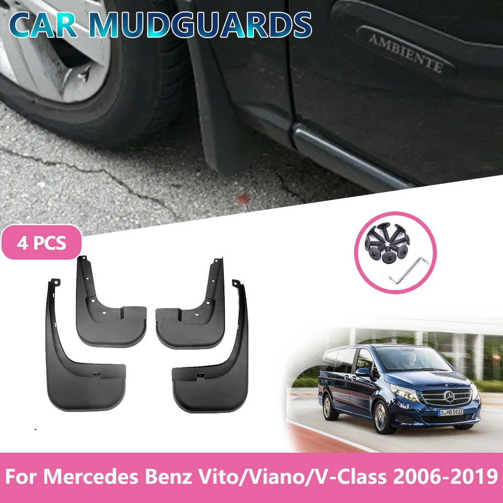 Аксессуары для Mercedes Vito Viano V Class 2006 ~ 2019 W639 639 W447 447|Грязезащита| |