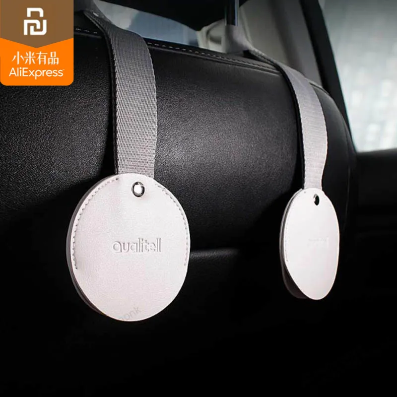 

Новый автомобильный крючок xiaomi mijia, автомобильное хранилище, безопасный дизайн, легкая установка, автомобильное хранилище, умный дом