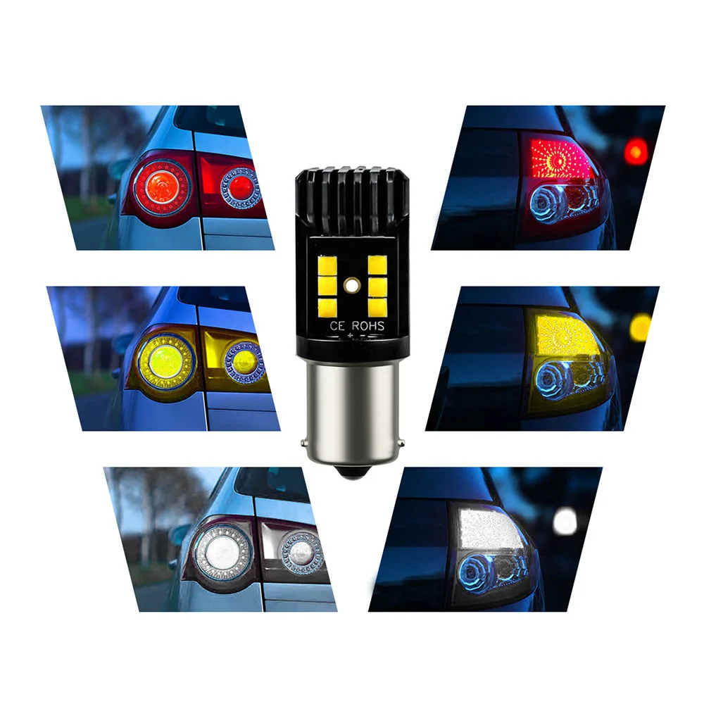 Стоп-сигнал заднего хода светодиодный светильник для автомобиля 1156/1157 3030 12