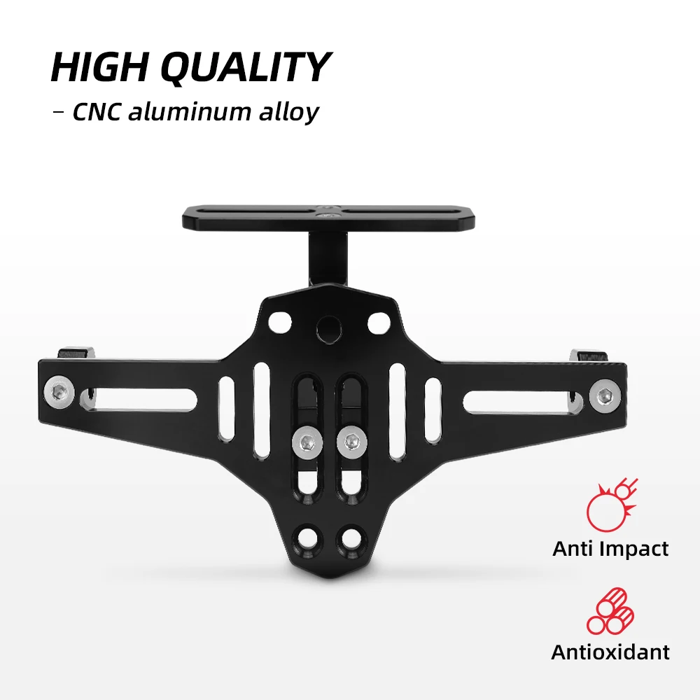 

Universal Motorcycle License Plate Mount Holder For BMW R1200GS Z750 R3 For cbr600rr GXSR 600 K 1600 Rear License Holder Bracket