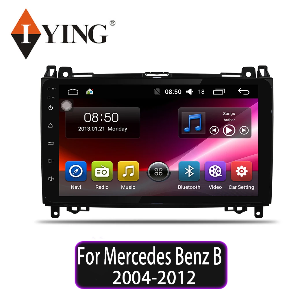 Datong 8 Core Автомобильный мультимедийный плеер Android 9 2 Din Gps Авторадио для Mercedes Benz B B200