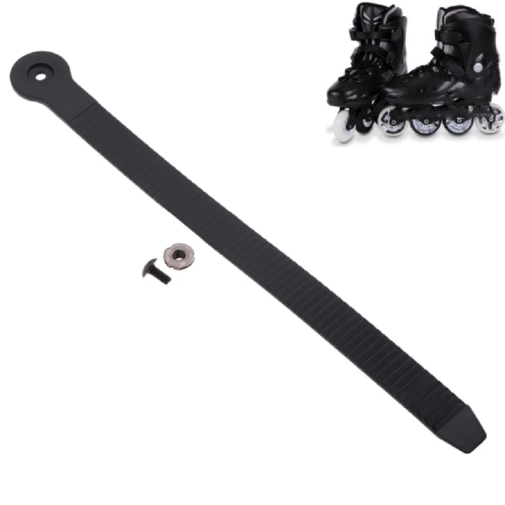 

PU Inline Skate Strap Strap Roller Skate Shoes Strap Buckle Black Bolts