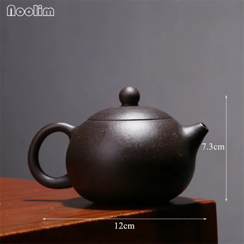 Чайник ручной работы из исинской глины Фиолетовый Глиняный с ручкой китайский