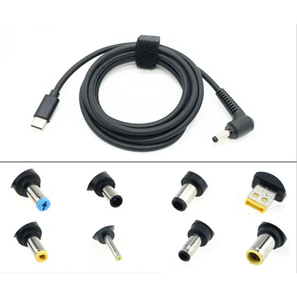 

URVNS Universal Laptop Adapter 100W USB C PD Charger High Power Supply EU US UK AU Plugs For Notebooks Dell HP Toshiba Acer Asus