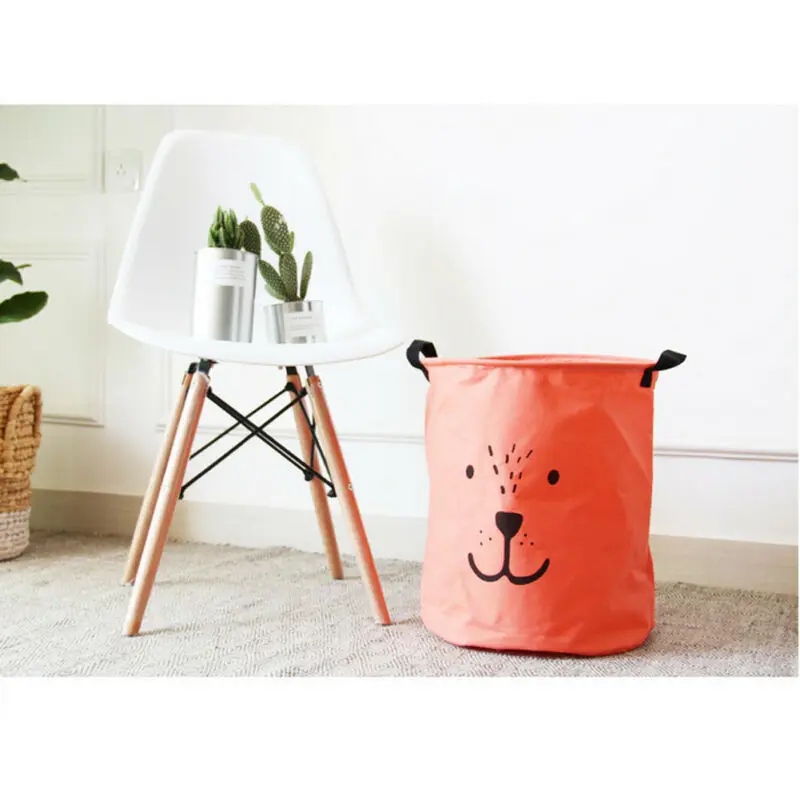 5 цветов большая мультяшная сумка для хранения игрушек младенцев домашние