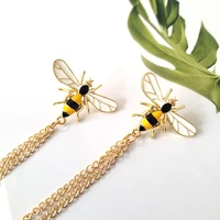 queen bee insect pins brooch lapel badges men women fashion jewelry gifts collar hat charm accessories