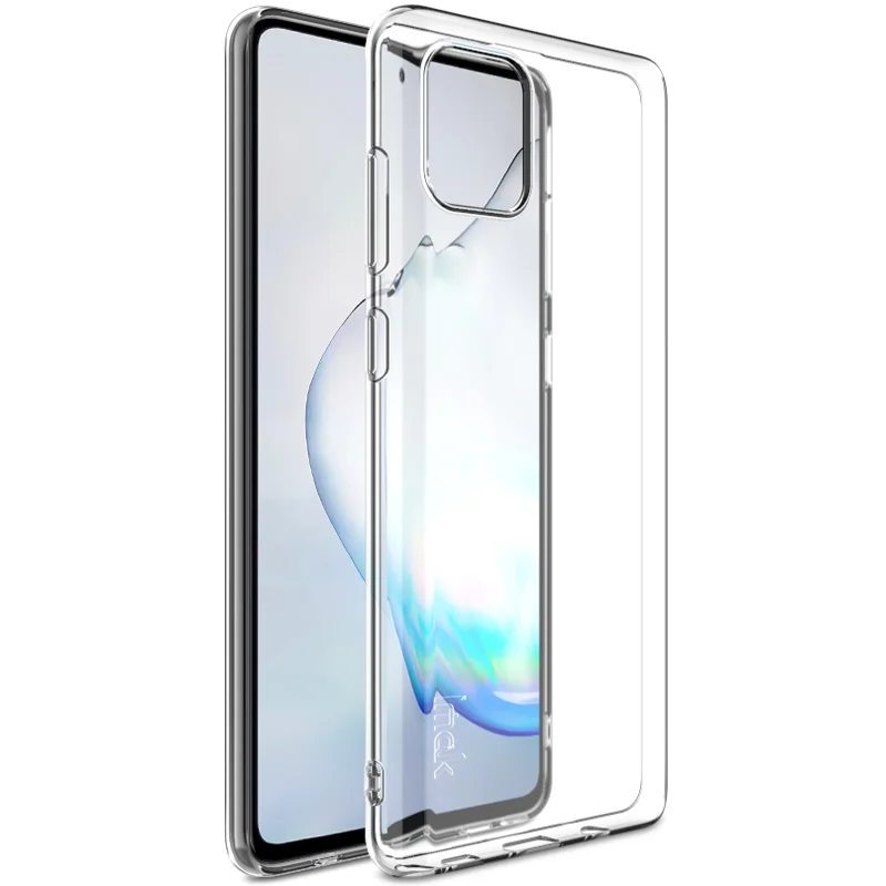 Чехол IMAK Для Samsung Galaxy Note 10 Lite ударопрочная мягкая задняя крышка из ТПУ для A81 | Бамперы -4000687576793
