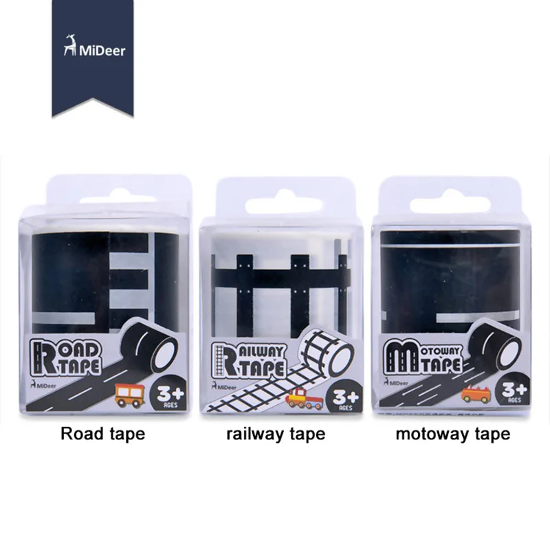 Наклейка MiDeer дорожные знаки 4 стиля дорожная железная