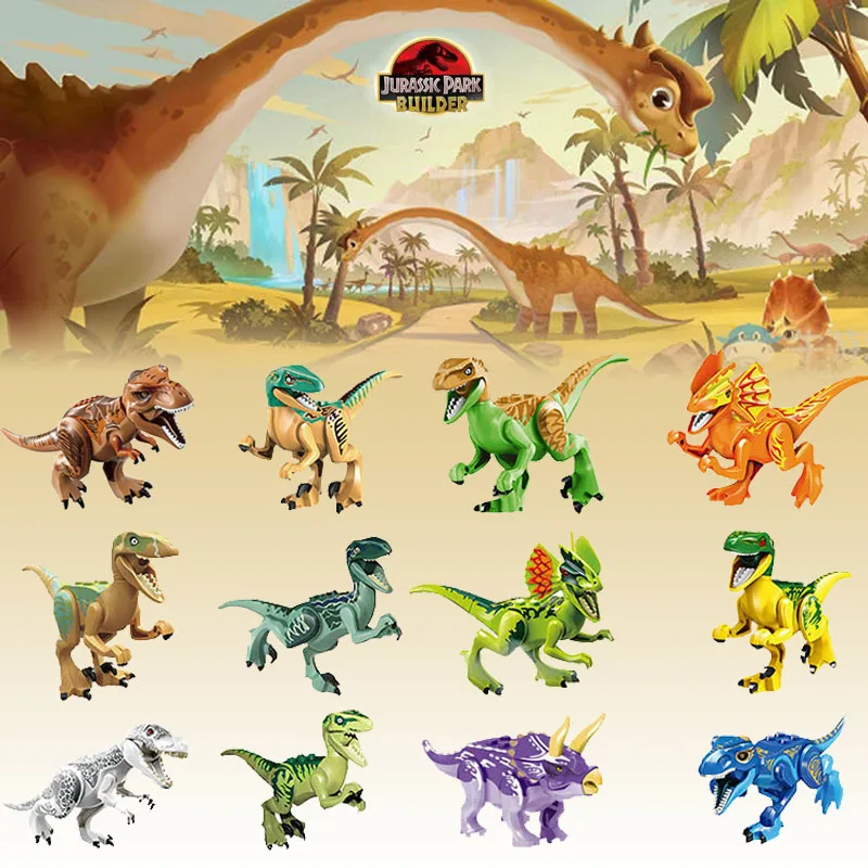 Парк Юрского Периода Динозавры новые животные насекомое образовательное