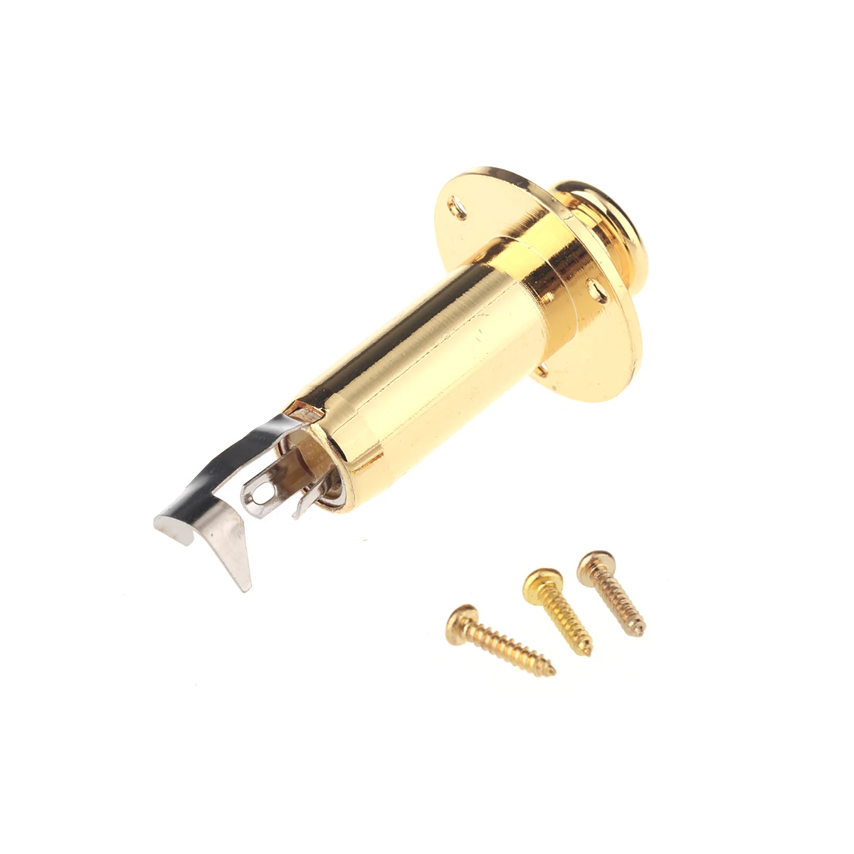 

Musiclily Acoustic Guitar Stereo Input Endpin Jack, Gold